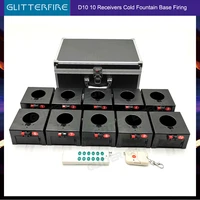 cold firework igniter machine wireless remote pyrotechnics 10 cues receiver stage equipment fountain system 1case 10 base firing