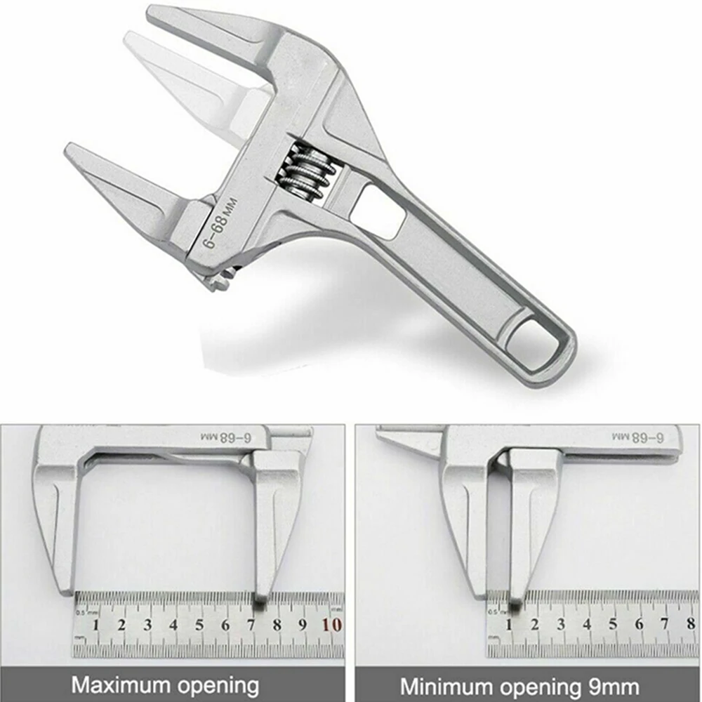 

6-68mm Adjustable Faucet Basin Repair Pliers Range Wrench Maintenance Repair Kit