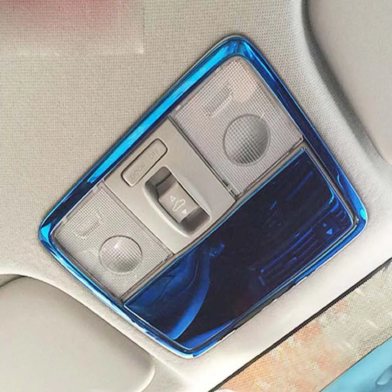 Передняя лампа для чтения из нержавеющей стали Kia Rio 4 X-line 2018 2019 декоративная