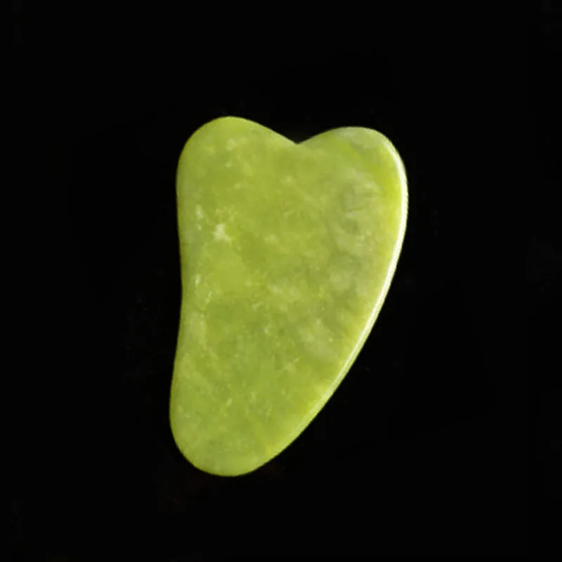 Роликовый лицевой массажный набор из нефрита массажер для лица натурального