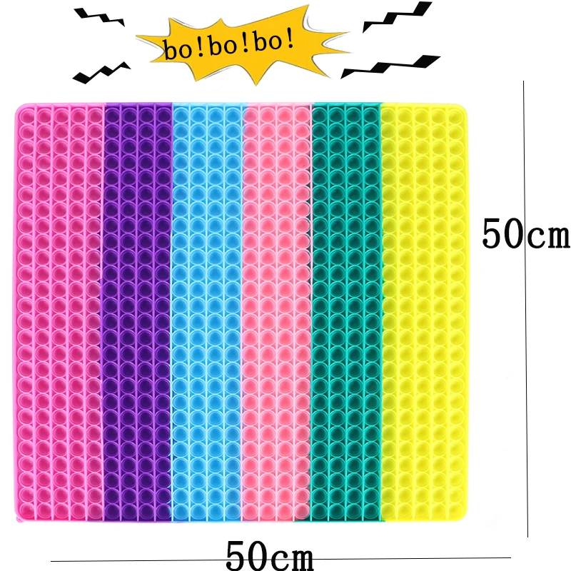 

Giant Pop Its Big Antistress Push Pop Bubble 20-50cm Fidget Toys Popite Luminous Large Simpl Dimmer Figet Toy Kids Tie Dye Game
