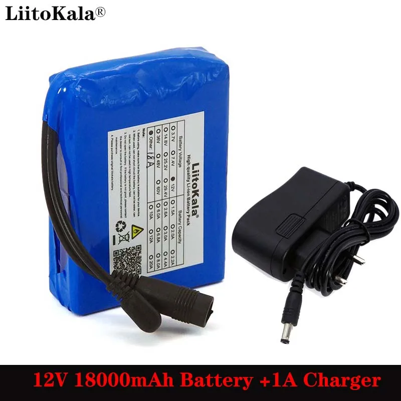12 6 V 18000 мА/ч полимерная литиевая батарея 12v 18ah для Светодиодный светильник