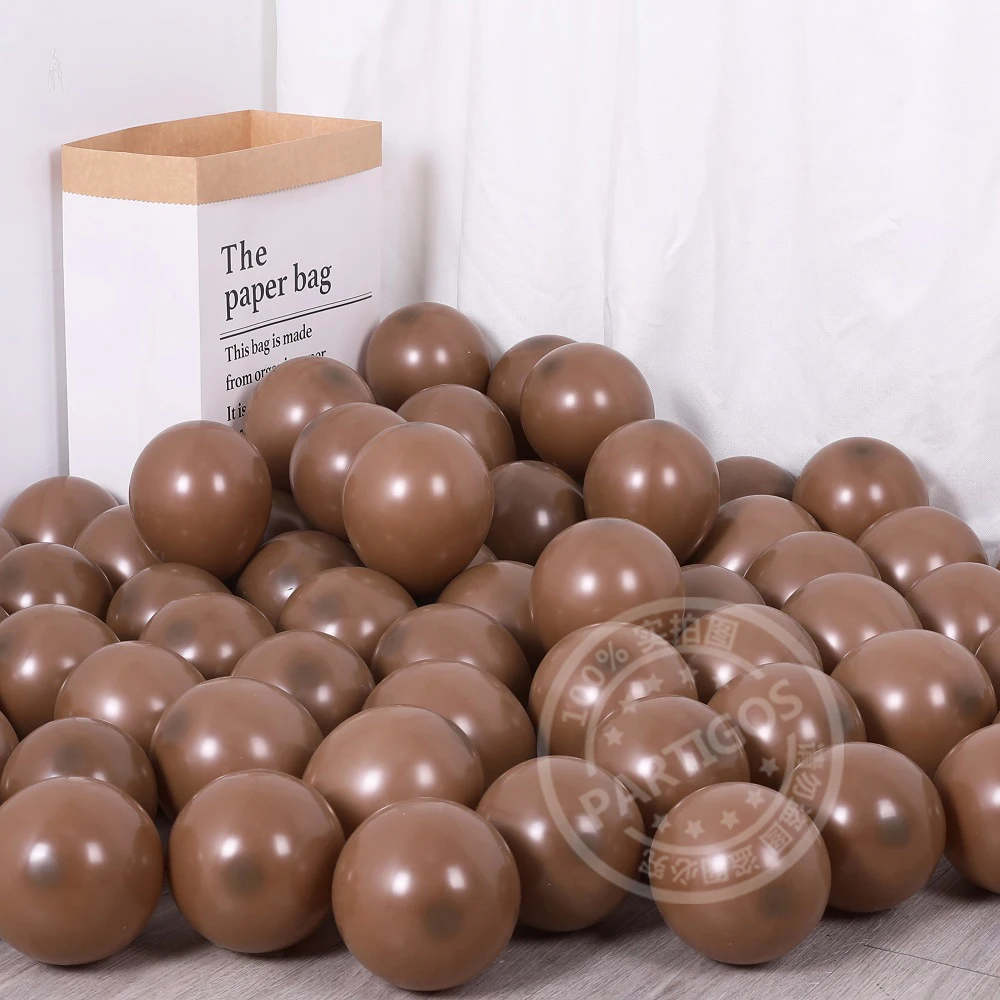 100Pcs 5 Inch Retro Pink Coffee Avocado Blush Latex Balloons Mini Air Globos For Wedding Birthday Party Decorations Kids Supplie | Дом и сад