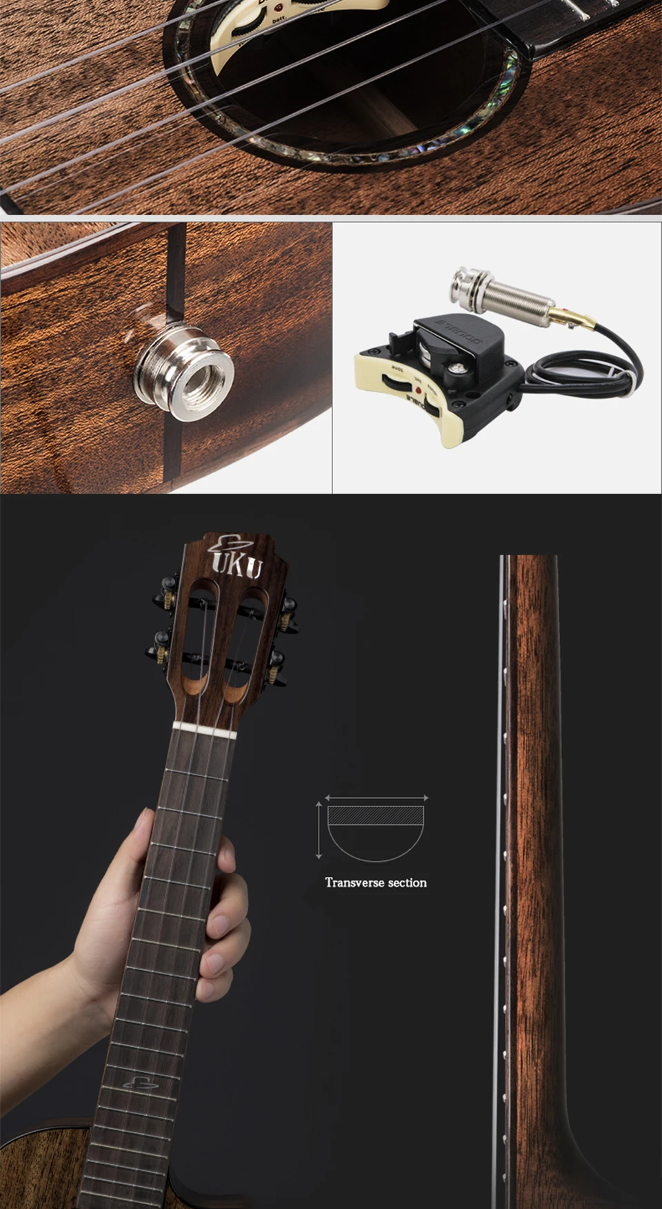 Uku magic, высокое качество, Гавайские гитары, для взрослых, для женщин, для мужчин, 23,26 дюймов, для входа, маленькая гитара, профессиональный уровень, музыкальный инструмент
