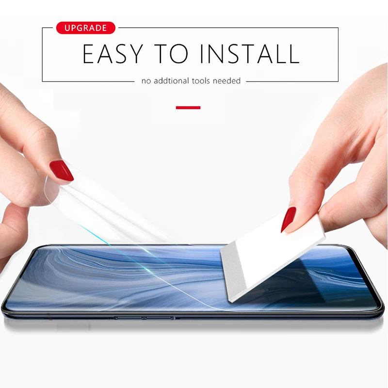 Film For Oppo Reno Screen Protector full cover Hydration for oppo Find X Explosion Proof Not Tempered Glass