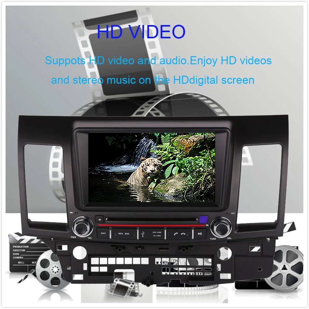 Android 10 0 Автомобильный мультимедийный DVD-плеер для MITSUBISHI LANCER IO 2007-2016 3/4G радио