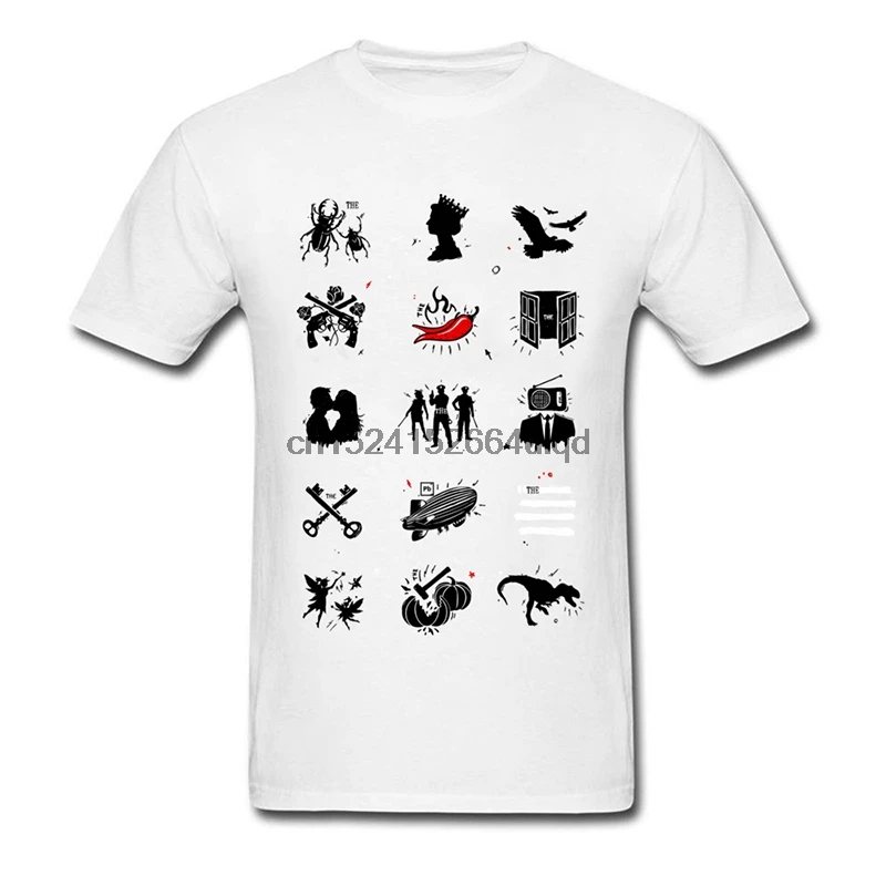 Рок н ролл Pictionary Повседневная стильная одежда для продажи мужская футболка