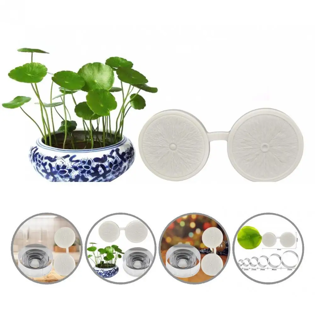 

Легкая износостойкая форма для помадки премиум-класса, 7 шт./компл., форма с круглыми лепестками, Экологически чистая для ресторана