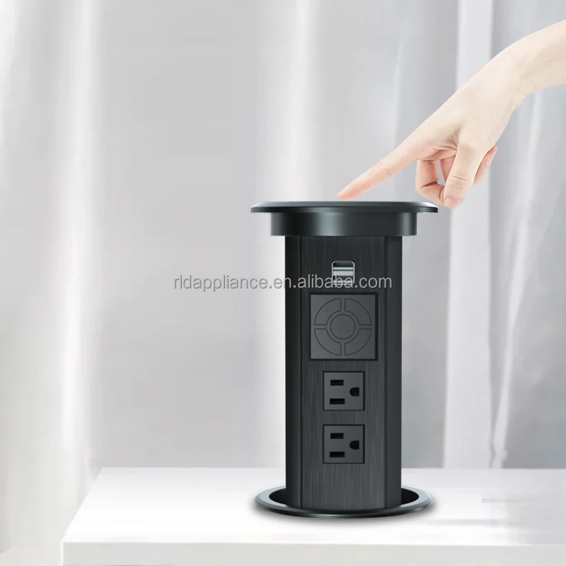 

motorized light pop up power point socket outlet electrical accessories