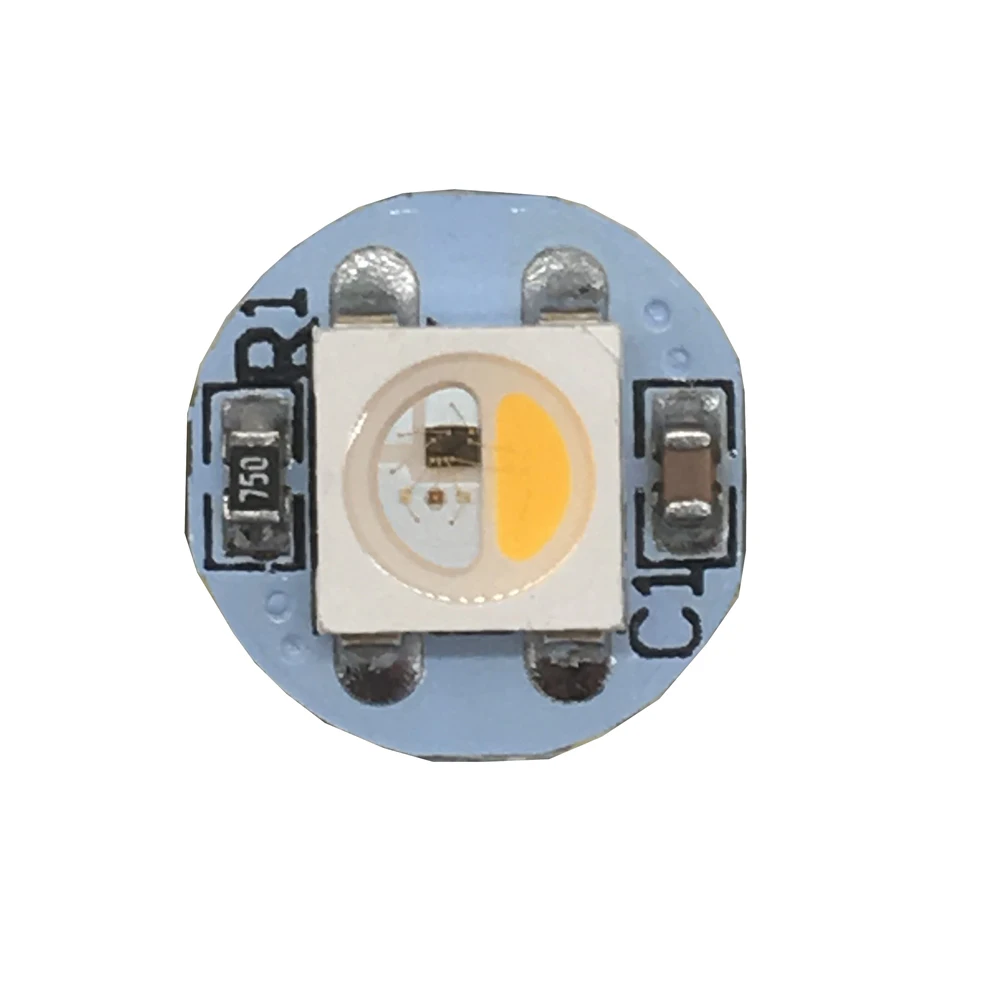 10-200pcs WS2812B RGB LED Chip WS2811 IC SK6812 Built-in RGBWW RGBNW RGBW 5050 SMD Black/White PCB DC5V | Освещение