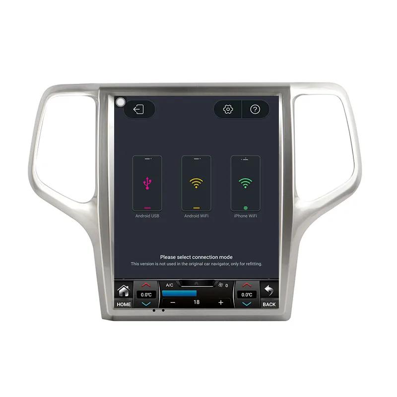 

12.1 Inch Android10.0 6+128GB Tesla Style GPS Navigation For JEEP Grand Cherokee 2008-2020 Car Radio Multimedia Player Head Unit