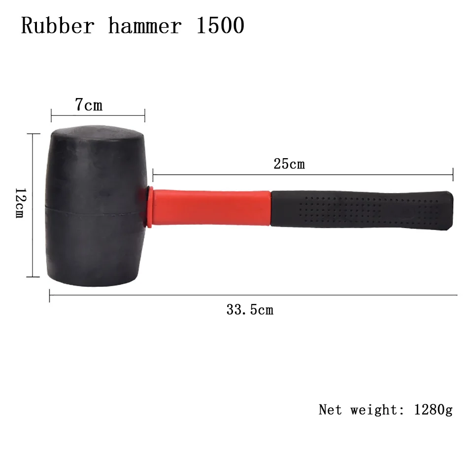 Rubber Hammer Professional Floor Ceramic Tile Installation Fiberglass Hand Leveling Tools | Инструменты