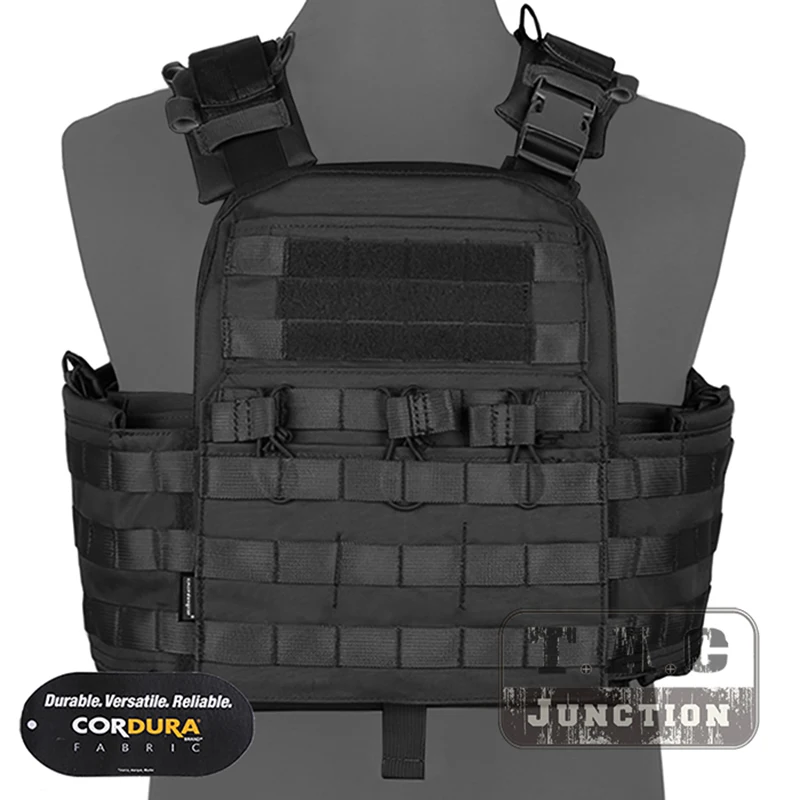 

Tactical CPC Plate Carrier Vest Emerson CP Style MOLLE Versatile CAGE Armor Vest For Military Hunting Airsoft Shooting Gear BK