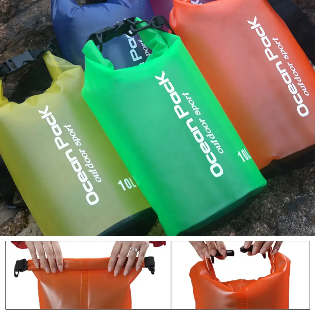 

Outdoor Waterproof Dry Backpack Water Floating Bag Roll Top Sack For Kayaking Rafting Boating River Trekking Swimming Pool Kayak