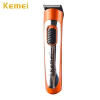 kemei men professional electric universalcordless zero gapped trimmer hair clipper hairdressers tools absstainless steel 607b
