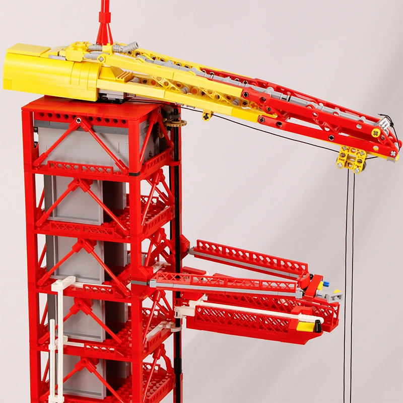 BuildMoc 3073 шт. космическая Серия Apollo Saturn V Launch пусковая пушистая башня для 21309