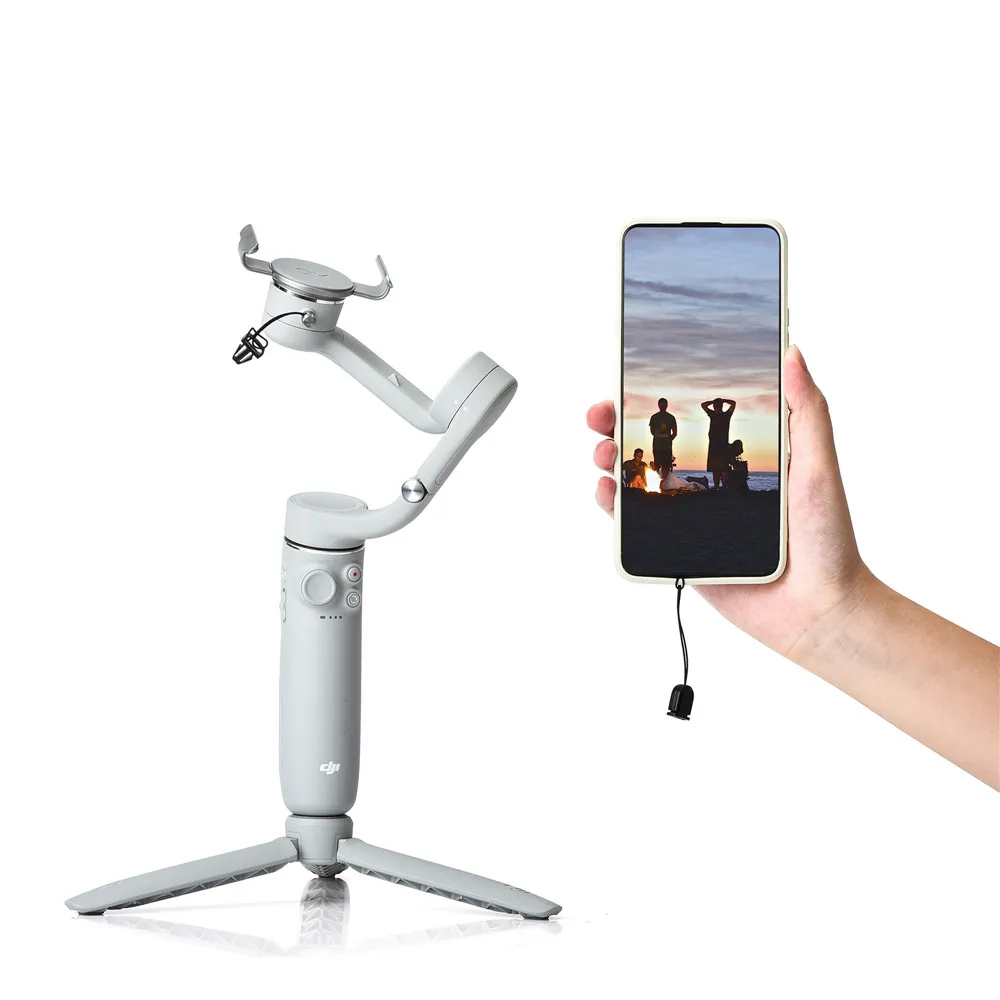 Магнитный держатель для телефона DJI OM 5 ремешок с защитой от потери Osmo Mobile 4 SE