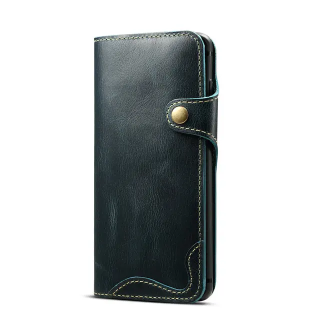 Blue with strap Натуральная кожа для Coque samsung Note 10 Plus Чехол Флип Etui samsung S10 чехол Роскошный для samsung Galaxy S10 чехол S 10+ Note10+ 5G - Цвет: Blue with strap