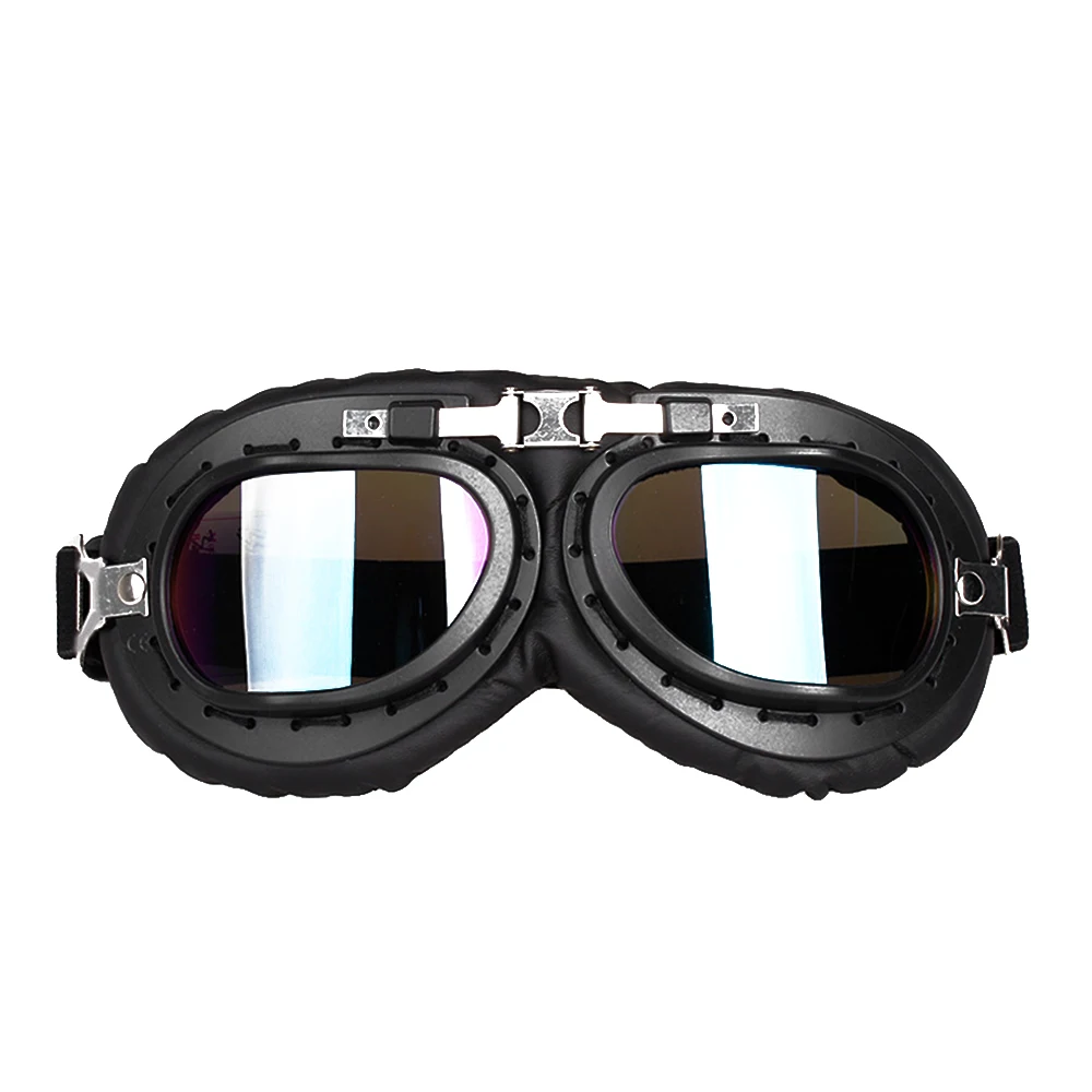 

Motocross Scooter Biker Sunglasses Retro Off-Road Goggles Colorful Lens Windproof Eyewear Skate Sled Eyewear Riding Goggles