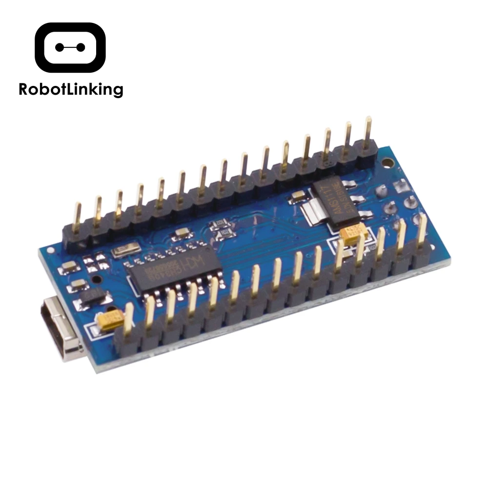 Nano Board CH340/ATmega328P без кабеля USB, совместим с Arduino Nano V3.0(без кабеля