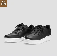 youpin 90 fun casual mens skateboardingshoes sport outdoor sneakers cowhide non slip wear thick bottom flat shoes for man