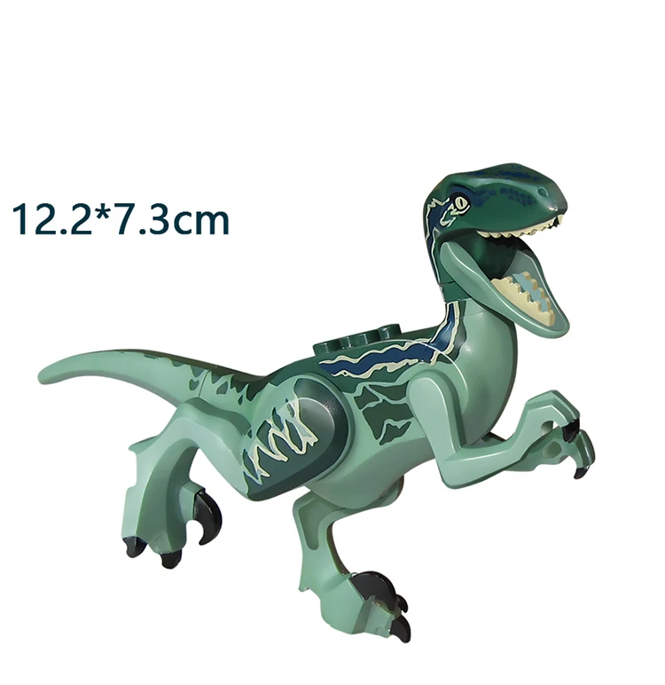 

Jurassic Dinosaur Building Blocks Toys Park Compatible Major Brand Gifts Simulation Animal Rex Raptor