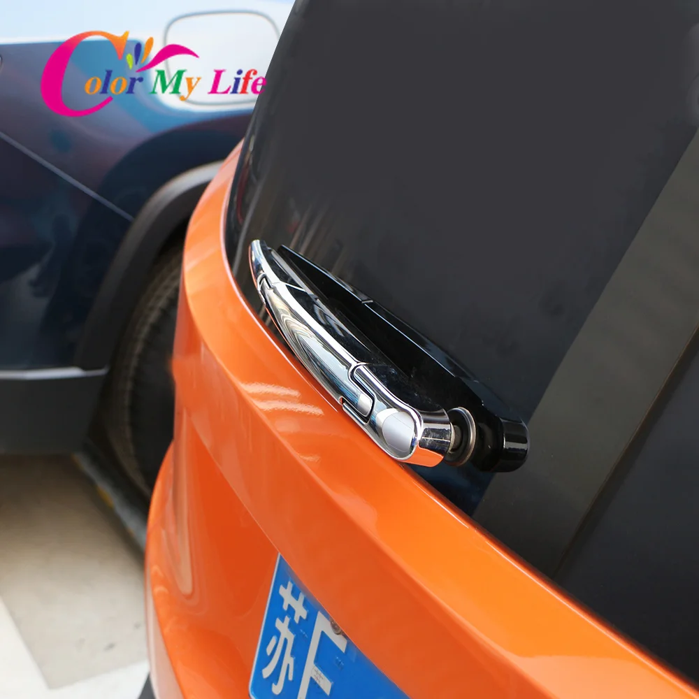 Автомобильная хромированная задняя крышка стеклоочистителя для Jeep Renegade 2015 2016 2017