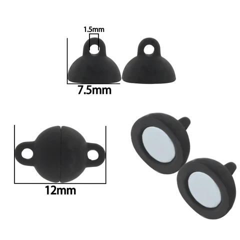 5 комплектов магнитных замков LNMBII для изготовления украшений