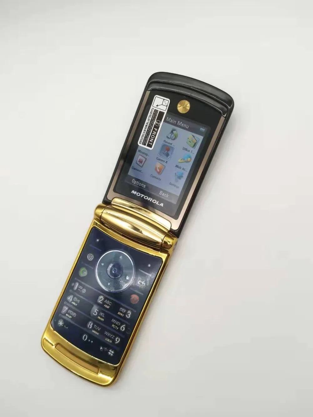 Отремонтированный разблокированный мобильный телефон Motorola V8 2MP сотовый телефон с 512M или 2GB rom