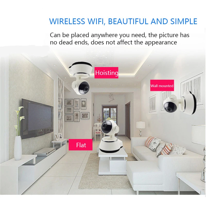 Детский портативный монитор VB603 WiFi IP камера Беспроводной фотоаппарат наблюдения