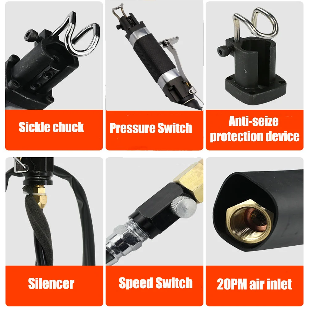 AF5 Pneumatic Air File Tool Reciprocating File Polishing Tools for Polisher Machine