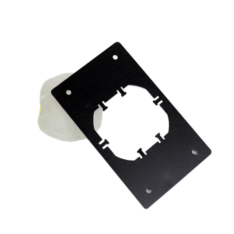 Светодиодный квадратный конденсаторный объектив DIY с подставкой светодиодный