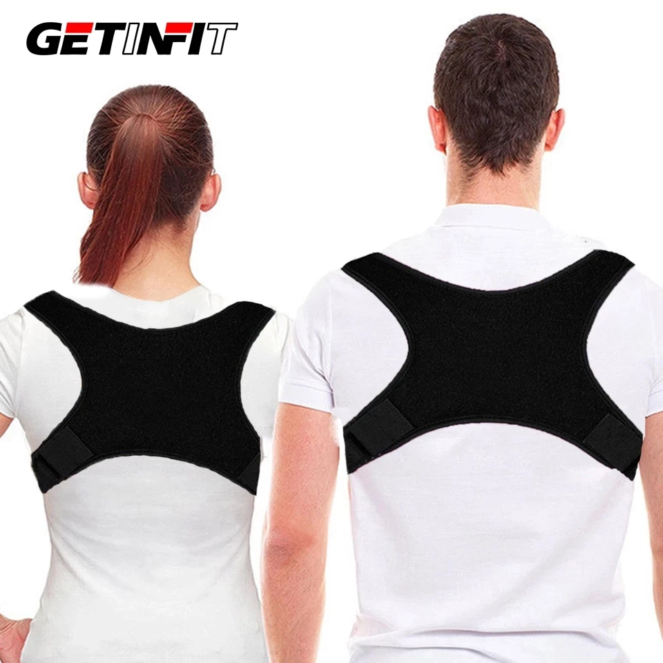 Новый Регулируемый бандаж для осанки Getinfit поддерживающий пояс Корректор до