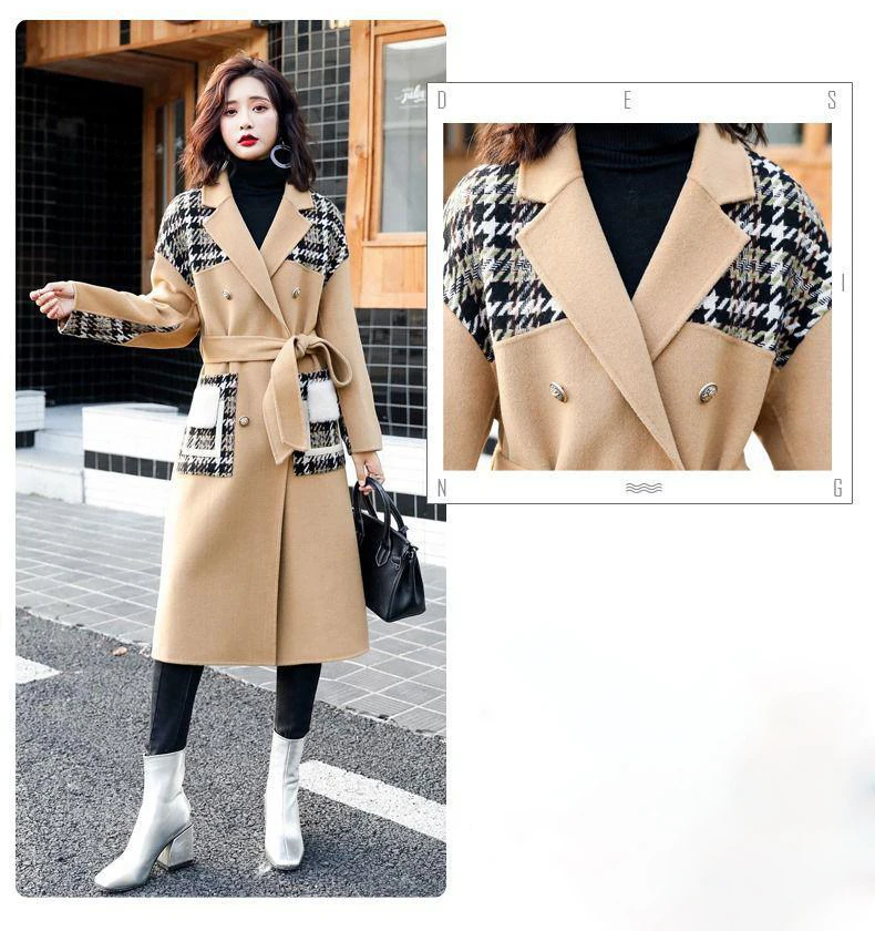 Hebaoli Новая Модная элегантная индивидуальная Удобная Длинная зимняя ветровка для