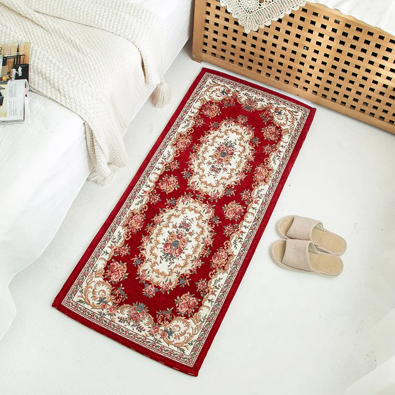 

Anti-Slip Persian Pattern Kitchen Carpet Floor Mats Living Room Balcony Bathroom Bedroom Carpet Home Decorative Anti-Slip Mat