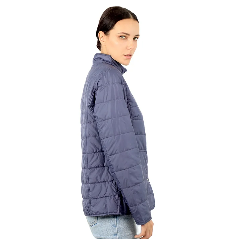 Женский короткий пуховик с хлопковой подкладкой теплая водонепроницаемая парка