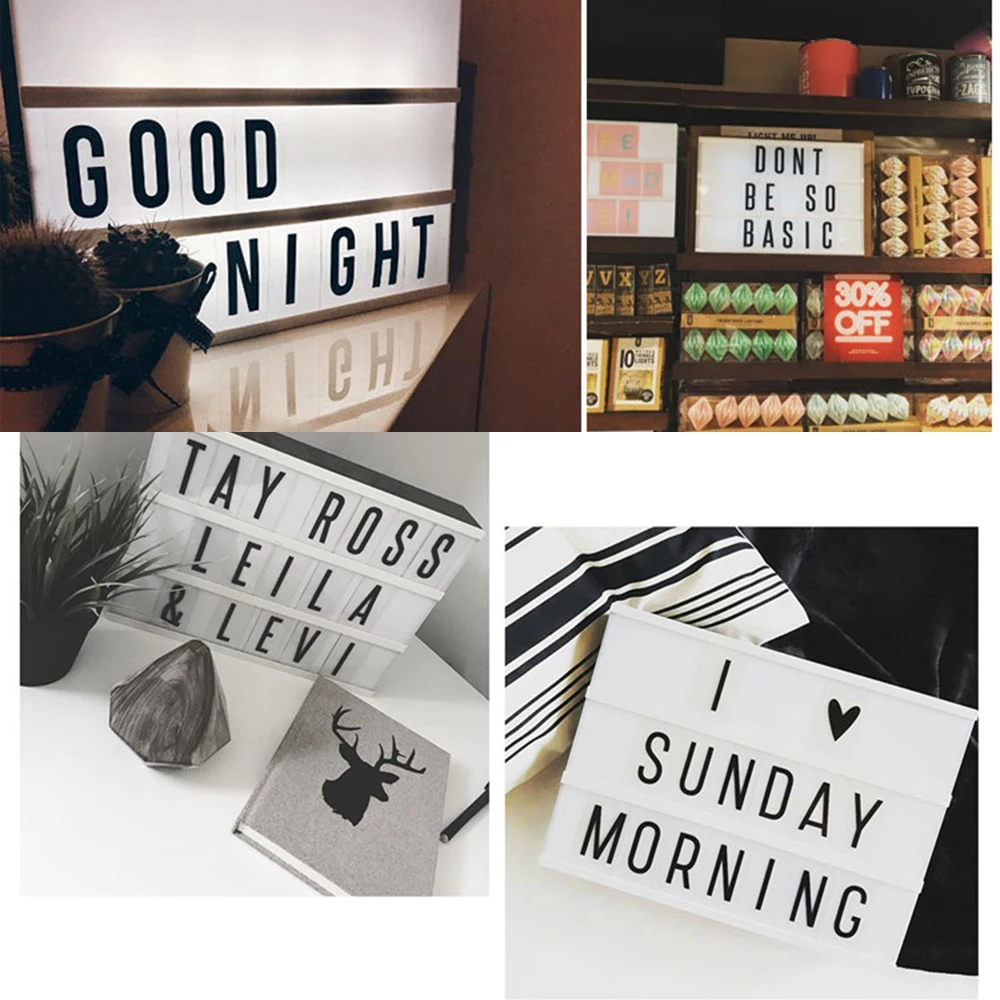 Светодиодный настольный светильник с комбинацией в коробке настольная лампа A4 A5