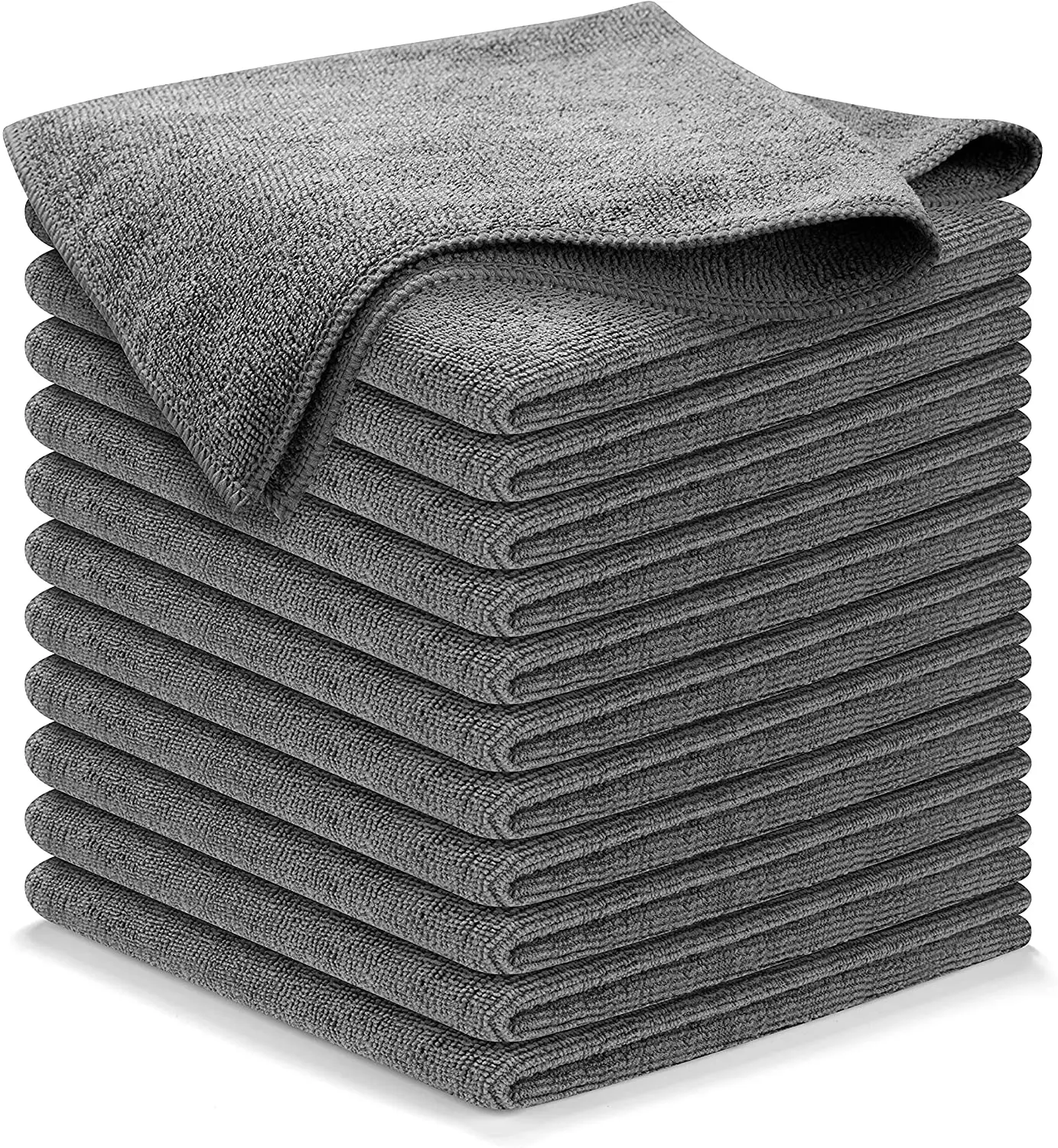 10PCS edgeless Microfiber Auto Cleaning Towels Multifunctional Car Detailing Towel Automotive Washing dry Cloth