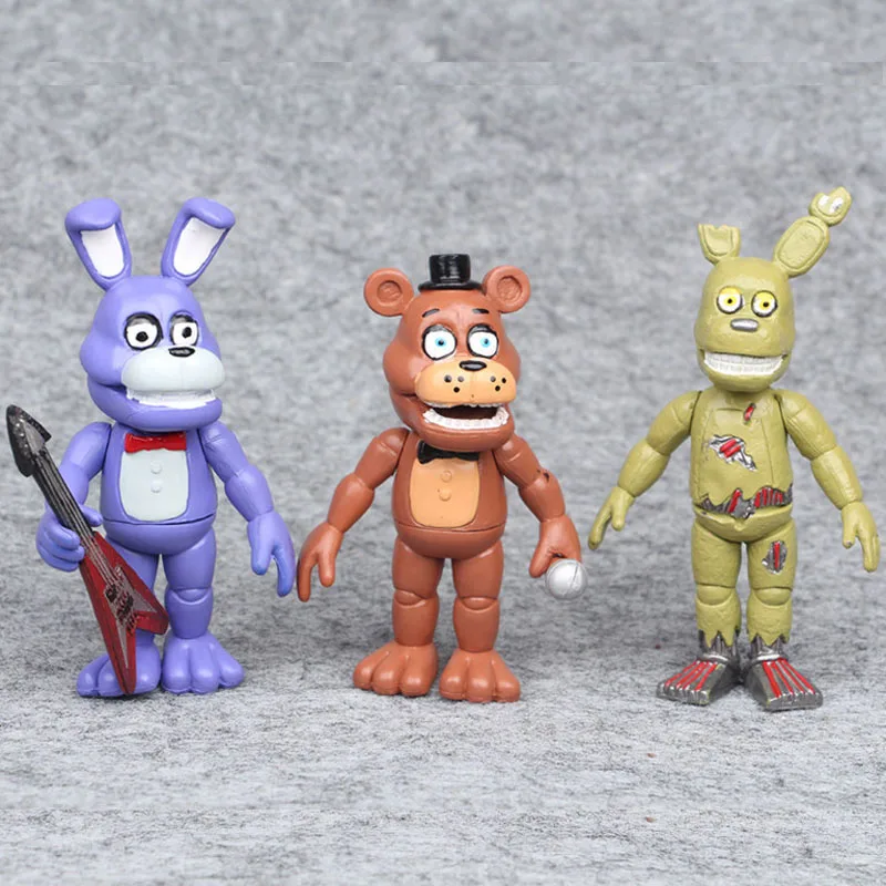 Five Nights At Freddy's FNAF Фигурки игрушки Foxy Freddy FNAF ПВХ фигурка FUNKO плюшевый медведь, куклы игрушки для детей подарок для детей