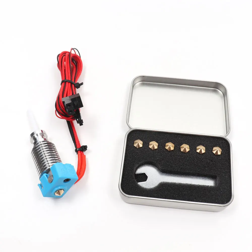 Blurolls высшее качество V6 Hotend предварительная сборка комплект для PRUSA i3 MK3 MK2S/MK2.5