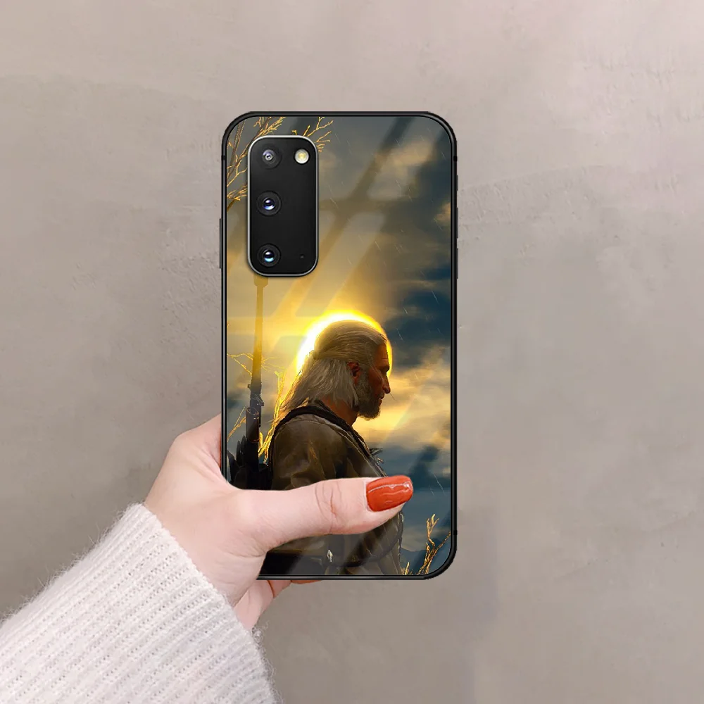 

Games Witchers Phone Tempered Glass Case Cover For Samsung Galaxy A M 10 12 20E 21 31 40 50 51 52 70 71 72 Trend Bumper Shell