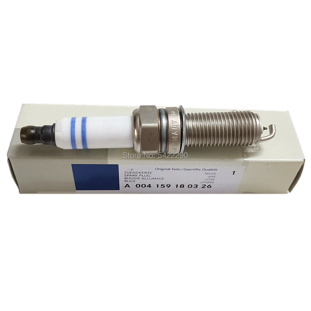 Иридиевая Свеча зажигания YR7MPP33 A004159180326 подходит для Mercedes Benz W203 W204 W211 W212 C209 C219 C204