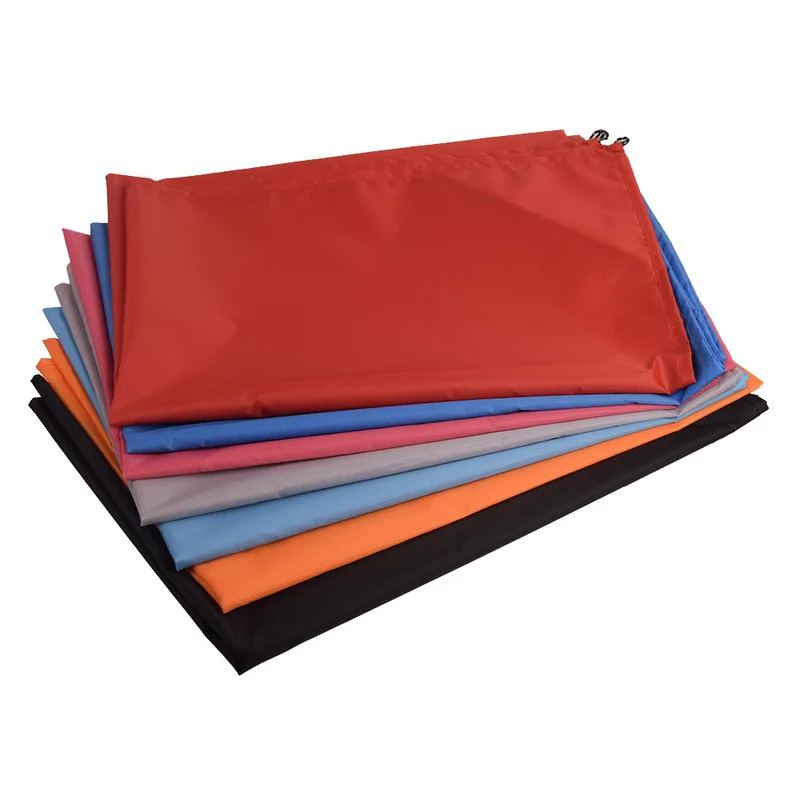 

Picnic Mat Lightweight Waterproof Floor Mat Mini Folding Beach Mat Outdoor Camping Moisture-proof Mat with Ground Nails