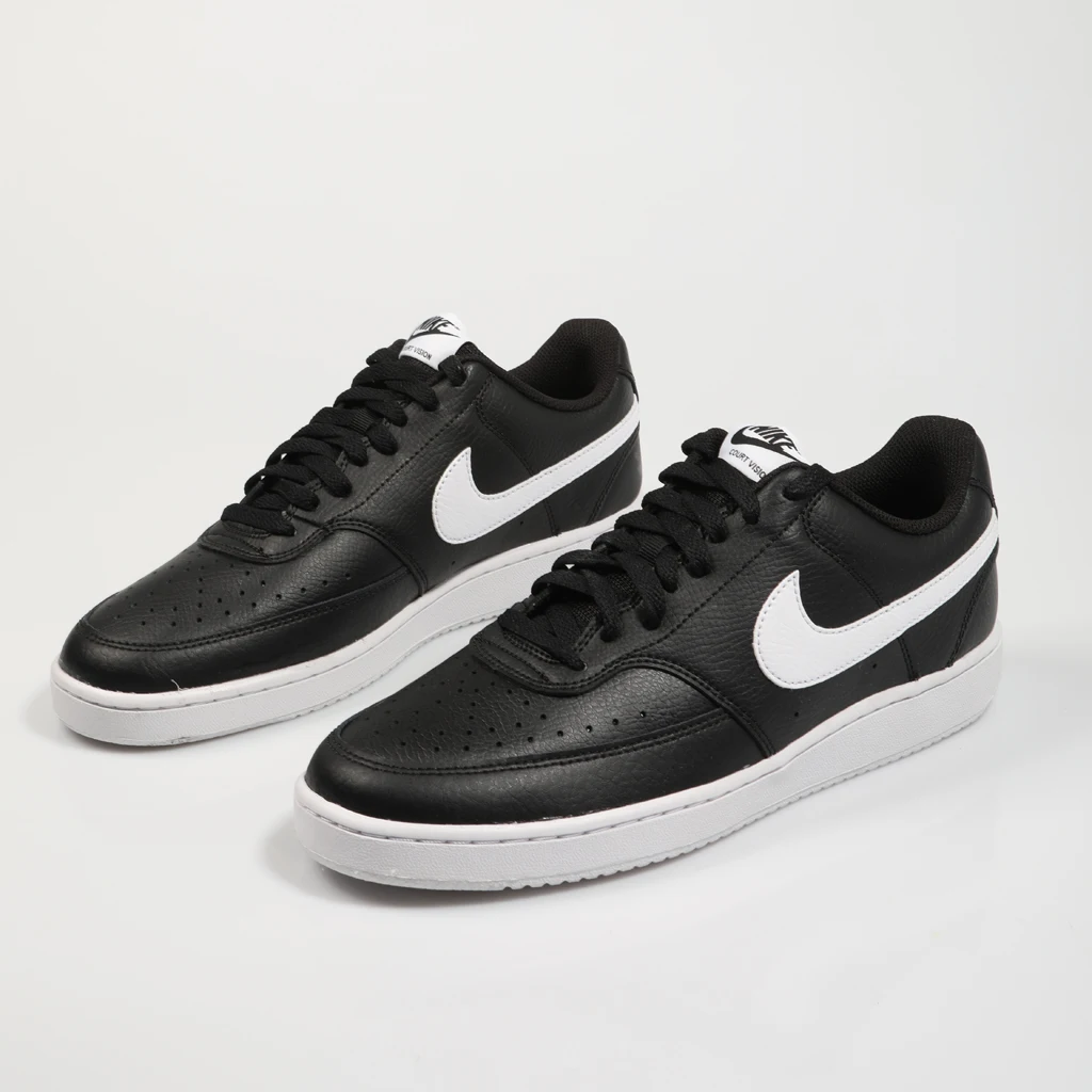 Nike COURT VISION LOW 74615 121020174615 черная кожа 2021 - купить по  выгодной цене | AliExpress