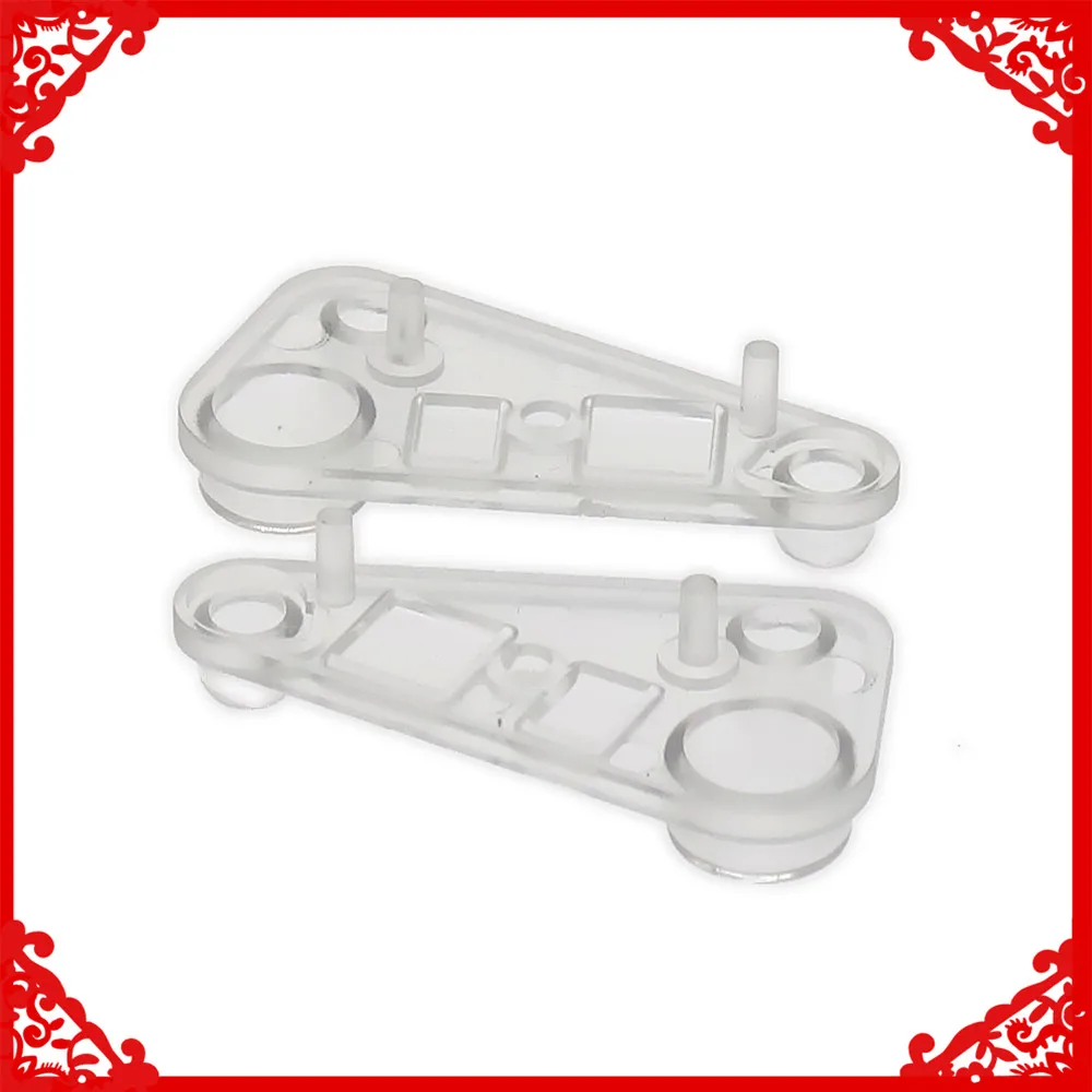 2 шт. пластиковый задний фонарь Корпус Крышка для RC хобби модель автомобиля 1/10