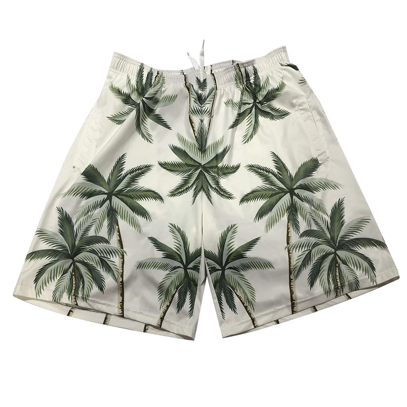 2022 Men's Hawaii Shirt Suits Drawstring And Swimming Trunks Summer Swimwear Beachwear Dress Shirts | Мужская одежда