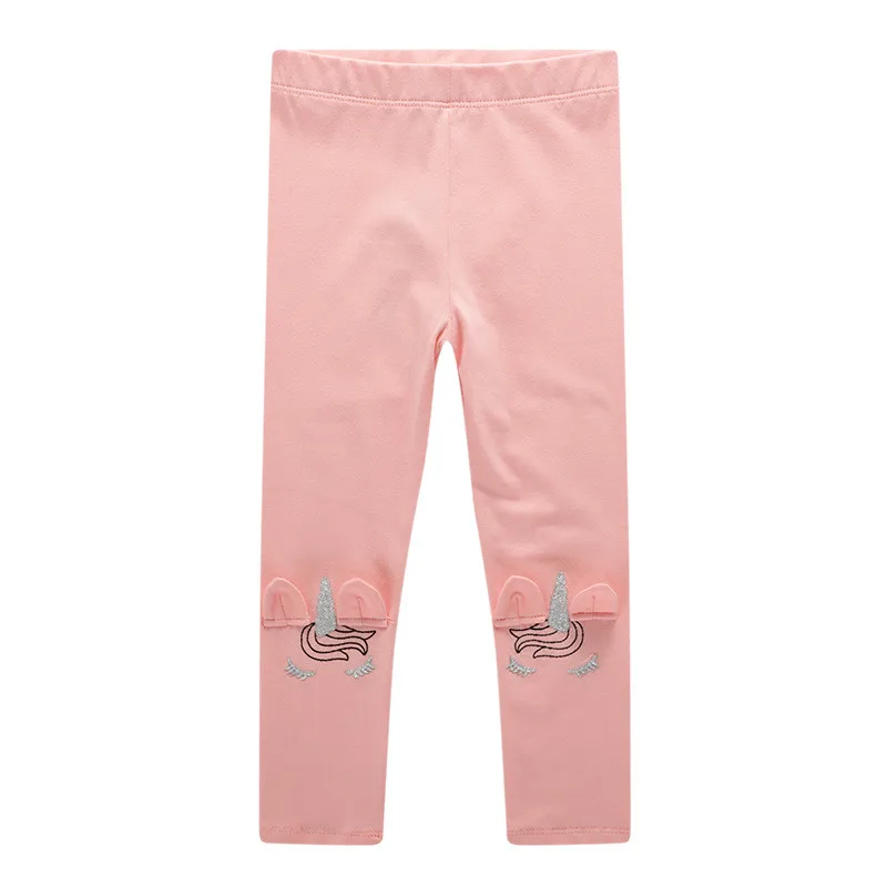 

Baby Girls Pants Children Skinny Trousers Unicorn Kids Spring Clothes for Girl Cotton Cartoon Leggings