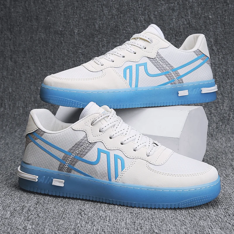 

CYYTL Summer Men Breathable Sneakers White Students Fashion Youth Shoes Non Slip Casual Sport Walking Workout Schoenen Man