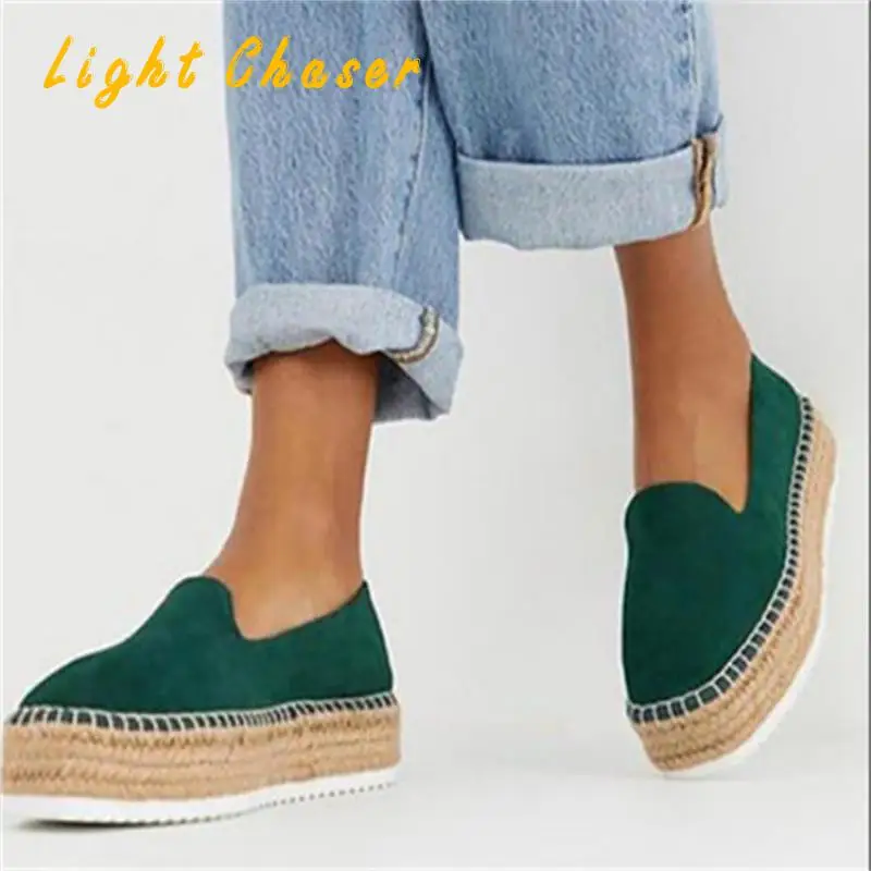

Fashion Women's Casual Shoes, Women's Platform Shoes, Outdoor Comfortable Linen Breathable Flat Shoes, Women's Sports Shoes 43