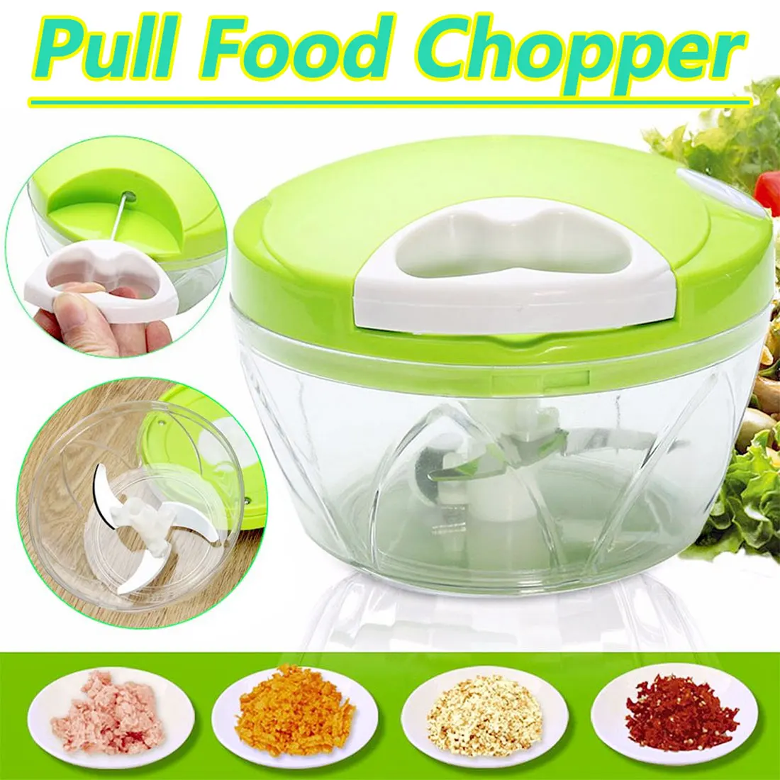 

Multifunction High Speedy Vegetable Fruit Twist Shredder Manual Meat Grinder Chopper Garlic Cutter Garlic Press Vegetable Slicer